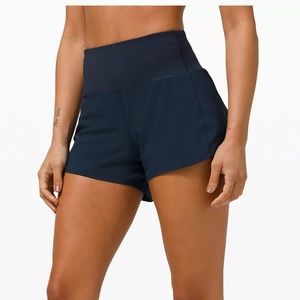NWT Lululemon Speed Up HR 4” short